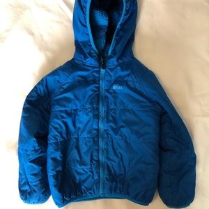 REI toddler’s fleece-lined jacket